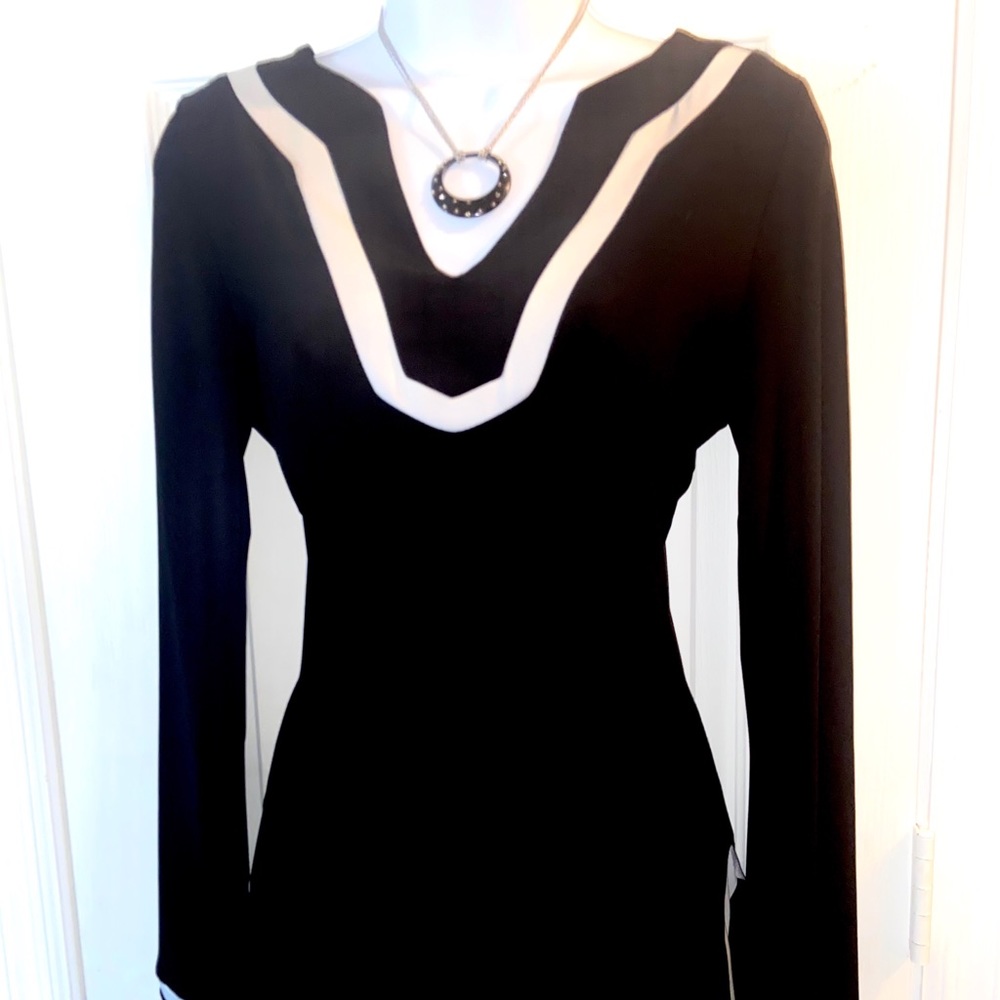 White House Black Market Tunic & necklace